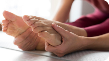 Упражнения при плоскостопии - фото