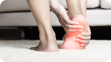 Боль в стопе - фото